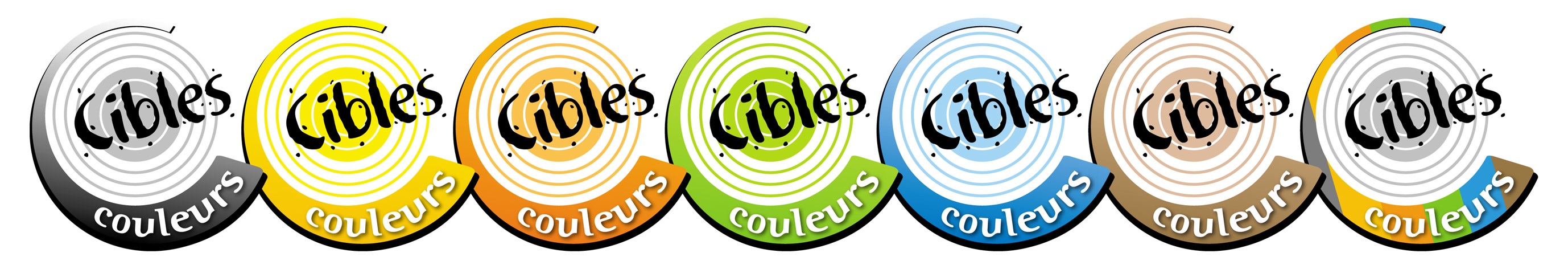 Cibles couleurs des Ecoles de Tir